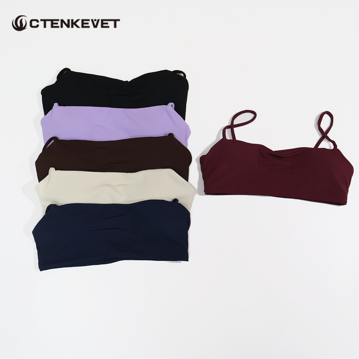 Crop Top Crochet - Ctenkevet Nieuwe zomer sneldrogende yogabeha, fitness